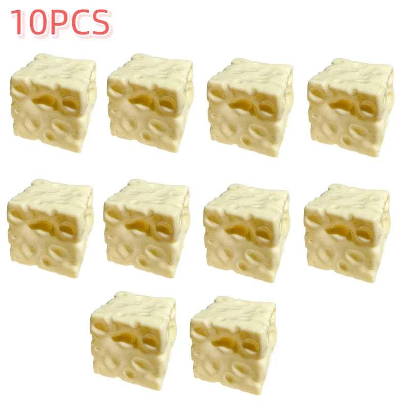 Cheese Cube Stress Ball | Shapeable Squishy Fidget | Toylandeu™