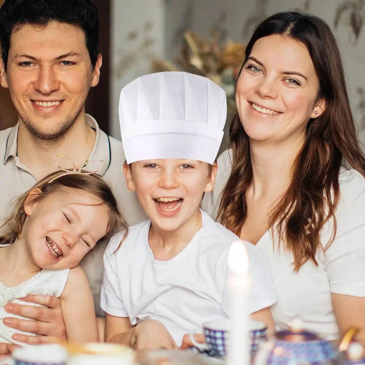 20 Pieces Children Disposable Chef Hats for Kids Cooking and Baking Costumes Restaurant Kitchen Headgear -  ToylandEU™