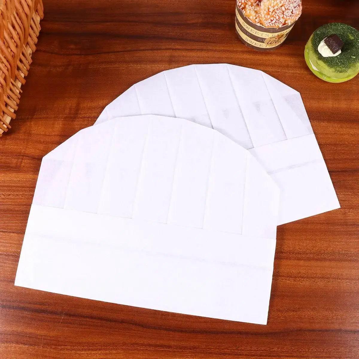  20 Pieces Children Disposable Chef Hats for Kids Cooking and Baking Costumes Restaurant Kitchen Headgear -  ToylandEU™