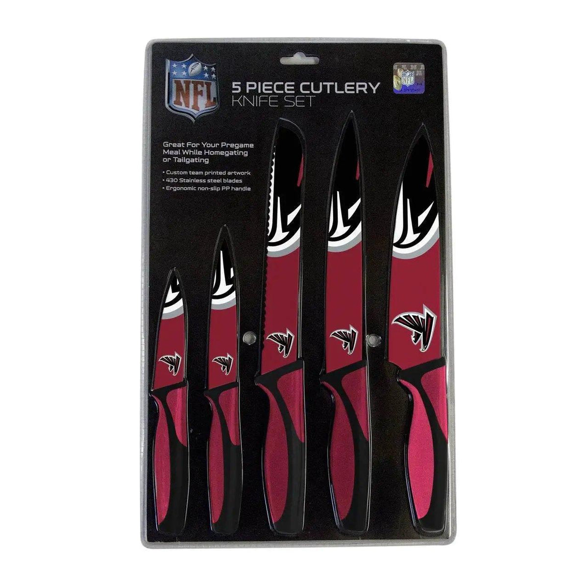  Atlanta Falcons Knife Set Kitchen Five Pack Premium -  ToylandEU™