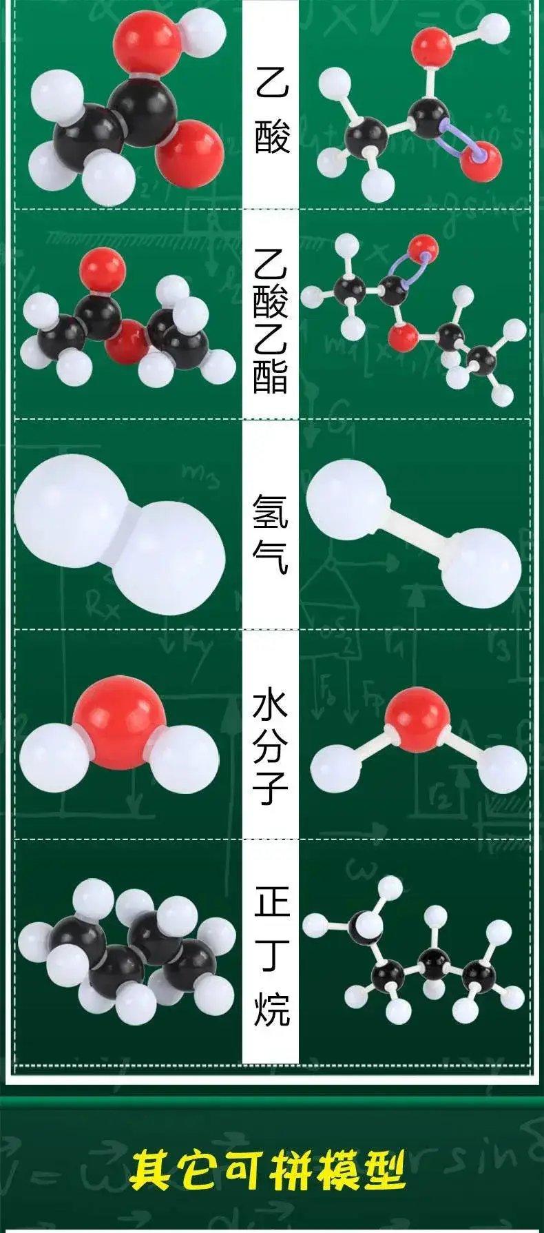  267pcs Atom Structure Set Chemical Molecular Model Kit for Organic and Inorganic Chemistry -  ToylandEU™