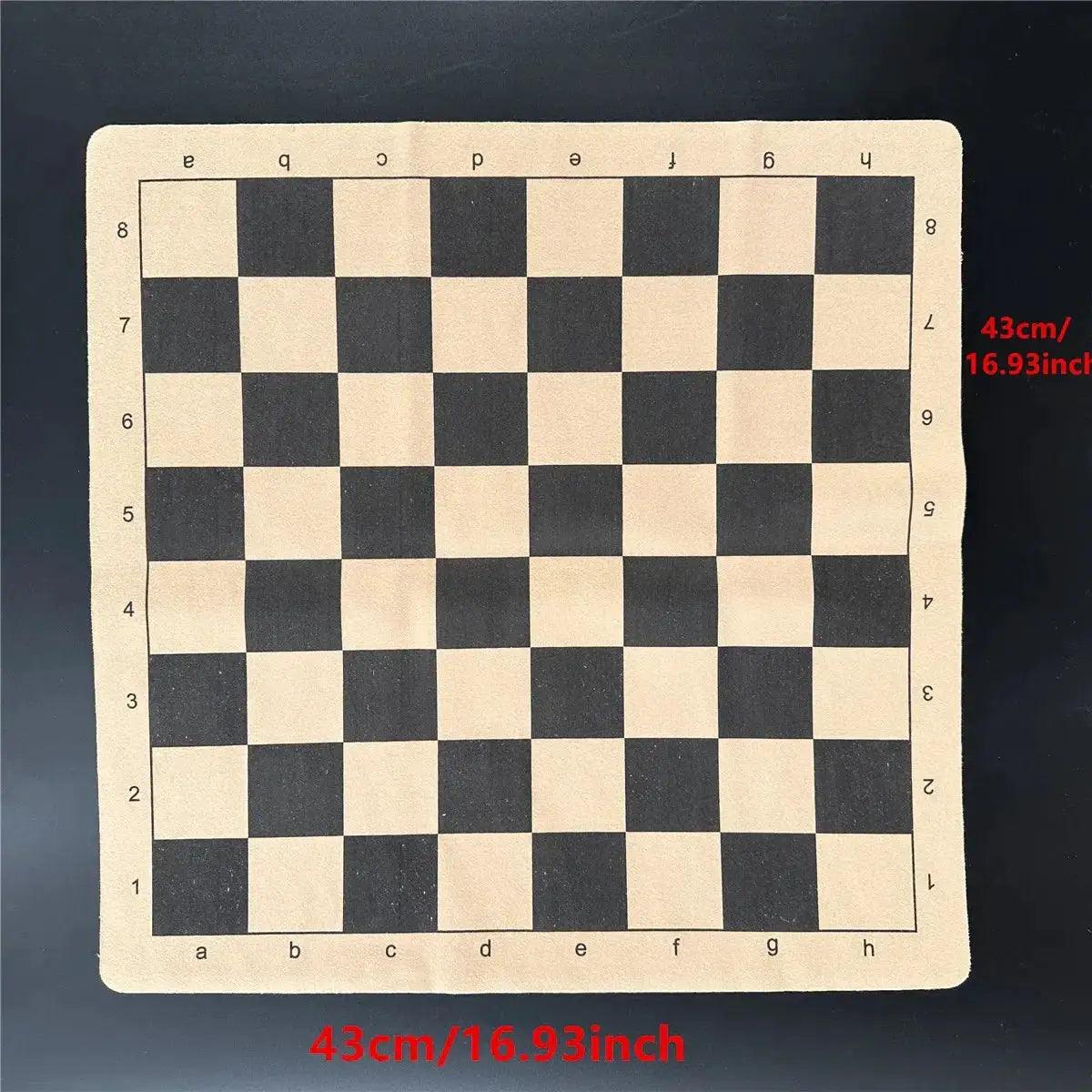  Ancient Terracotta Resin Chess Set With Leather Board -  ToylandEU™