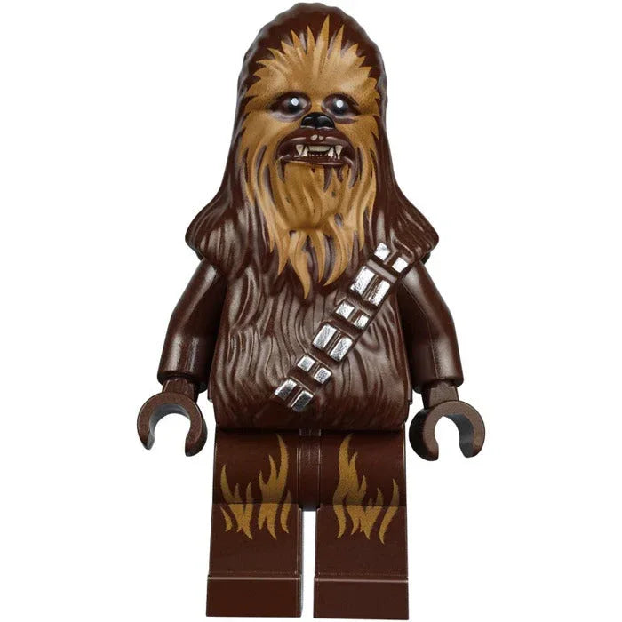 Chewbacca Figure, Star Wars Collectible ABS Plastic, Brown Fur, Brick Form, For Collectors - ToylandEU