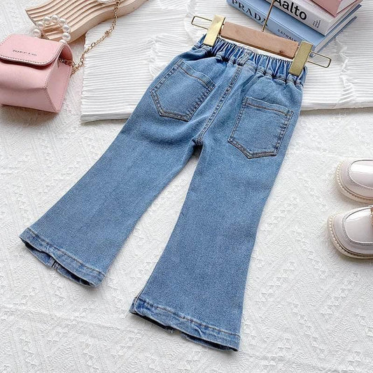  Chic Girls Jeans Denim Split Flare 3To10 Toyland EU -  ToylandEU™
