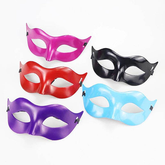 Chic Masquerade Mask For Adults Half Face Black White Retro - ToylandEU
