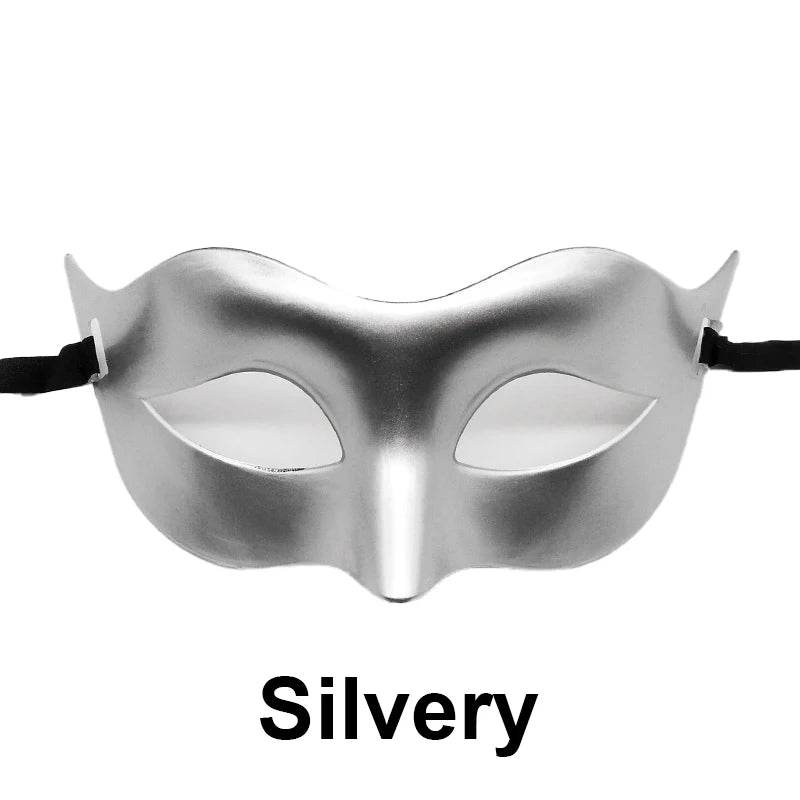 Chic Masquerade Mask For Adults Half Face Black White Retro - ToylandEU