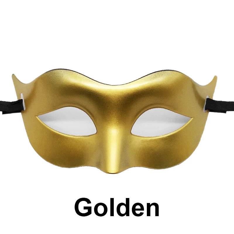 Chic Masquerade Mask For Adults Half Face Black White Retro - ToylandEU