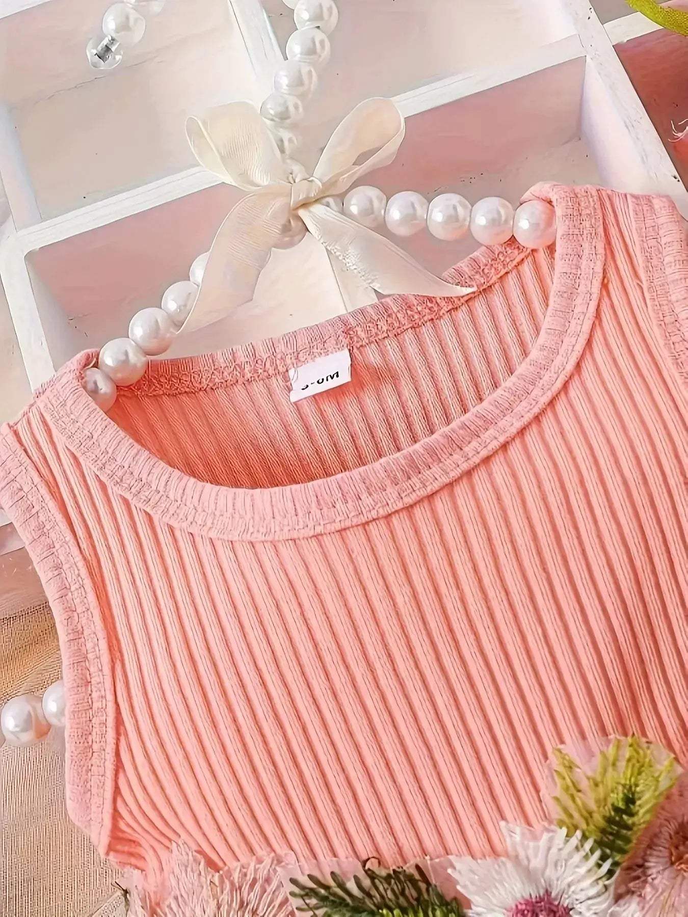  Chic Patch Mesh Dress Sleeveless Baby Girl Toyland EU -  ToylandEU™