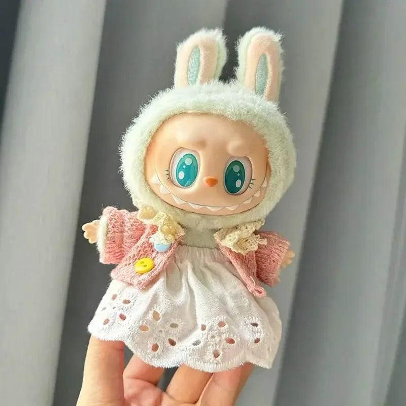  Chic Pineapple Sweater 17CM Labubu Outfit Toyland EU -  ToylandEU™