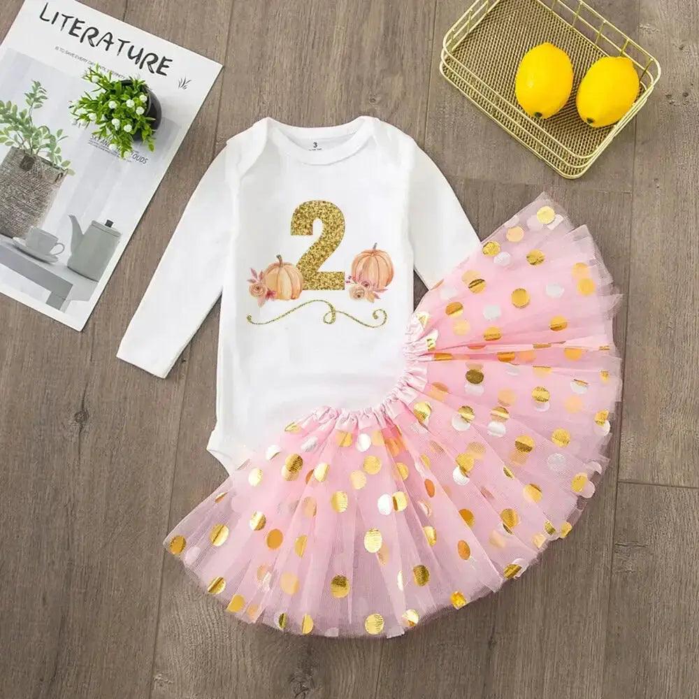  Chic Pumpkin Dress Set Sequined Outfit Toyland EU -  ToylandEU™