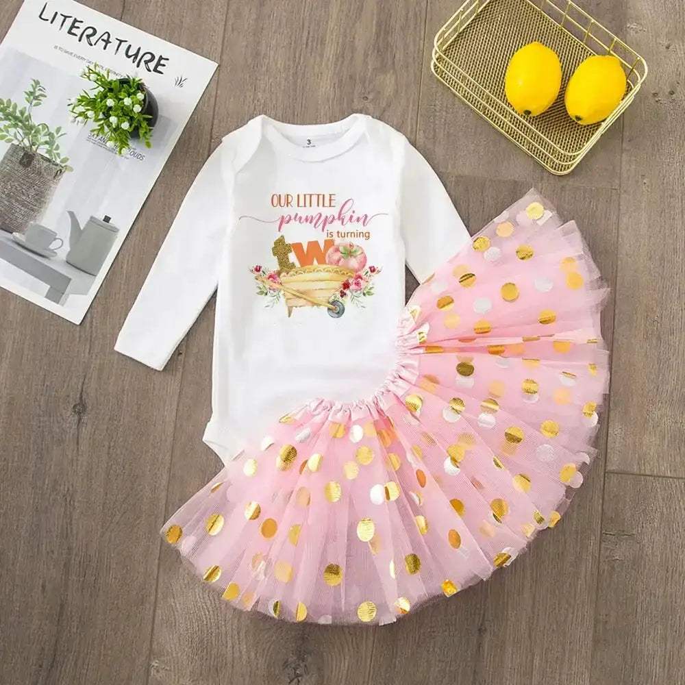  Chic Pumpkin Dress Set Sequined Outfit Toyland EU -  ToylandEU™