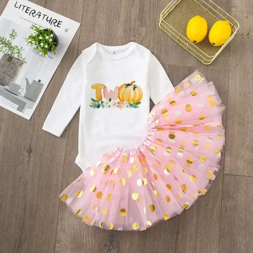  Chic Pumpkin Dress Set Sequined Outfit Toyland EU -  ToylandEU™