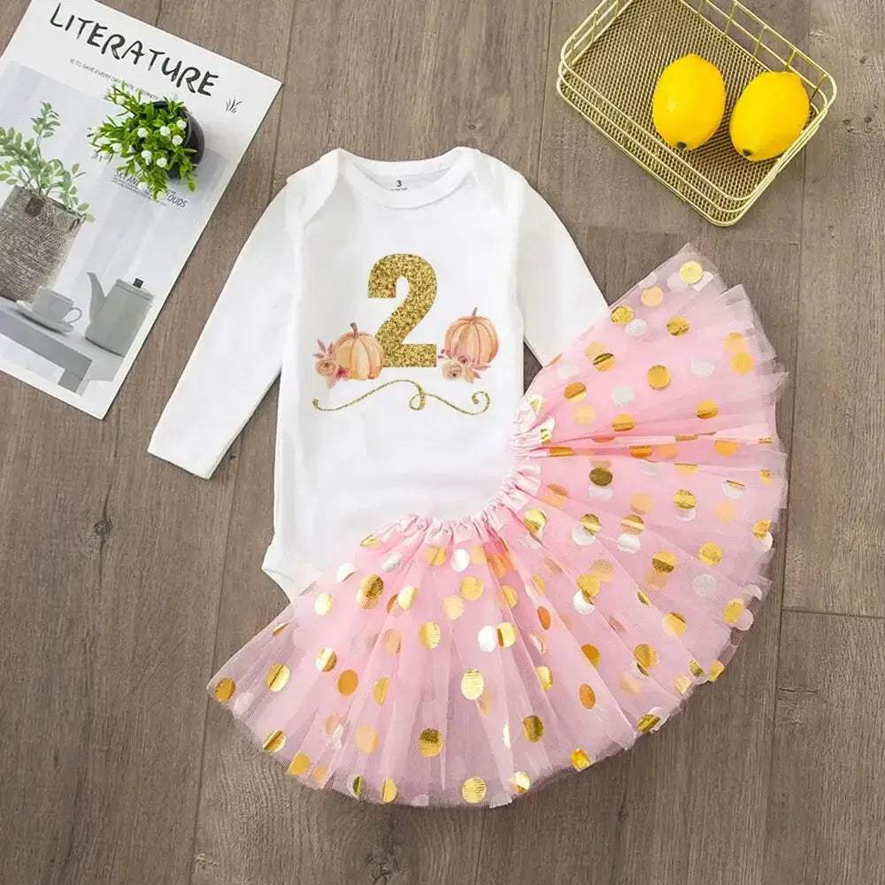  Chic Pumpkin Dress Set Sequined Outfit Toyland EU -  ToylandEU™