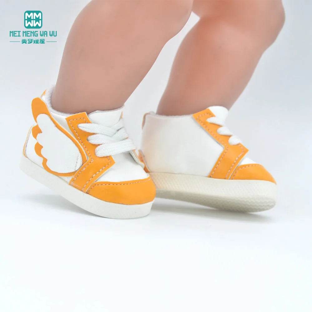 Chic Wool Boots and Sports Shoes for 43cm Dolls - Trendy Mini Styles - ToylandEU