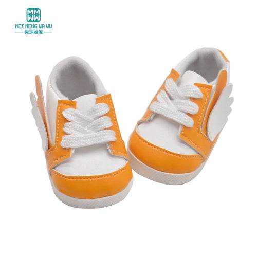 Chic Wool Boots and Sports Shoes for 43cm Dolls - Trendy Mini Styles - ToylandEU