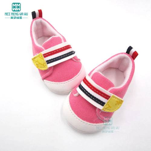 Chic Wool Boots and Sports Shoes for 43cm Dolls - Trendy Mini Styles - ToylandEU