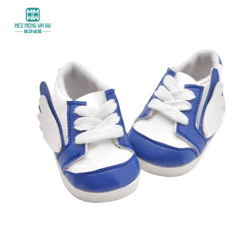 Chic Wool Boots and Sports Shoes for 43cm Dolls - Trendy Mini Styles - ToylandEU
