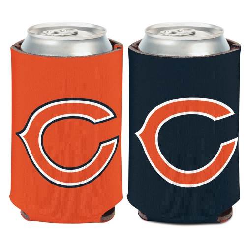 Chicago Bears 12oz Can Cooler With 4x8 Imprint USA Made - ToylandEU