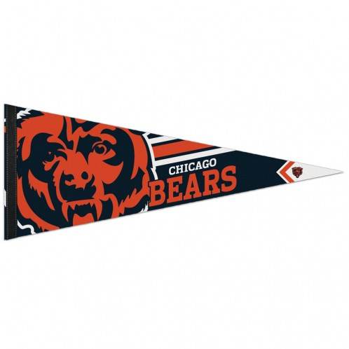 Chicago Bears 12x30 Premium Felt Pennant for Display - ToylandEU