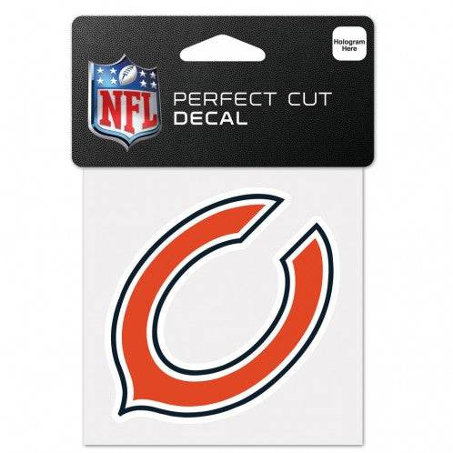 Chicago Bears 4x4 Decal Perfect Cut Color C Design - ToylandEU
