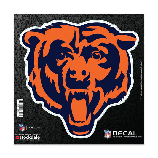 Chicago Bears 6x6 All Surface Vinyl Decal Logo Order - ToylandEU