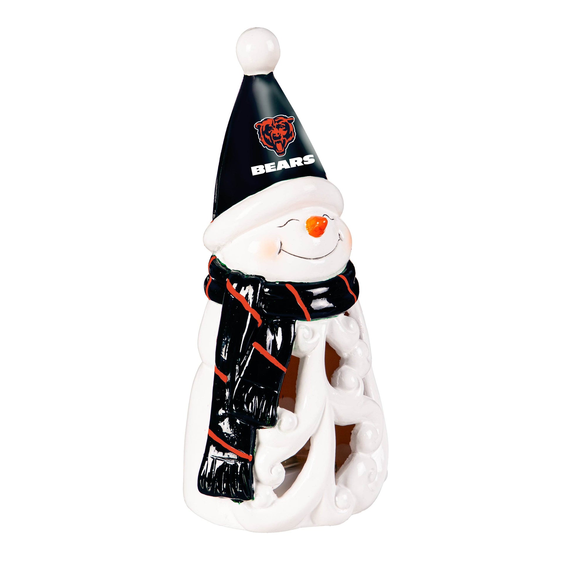 Chicago Bears 8 Inch LED Snowman Statue With Logo Emblem - ToylandEU