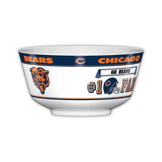 Chicago Bears All Pro Party Bowl Melamine FDA 2 Gallons - ToylandEU