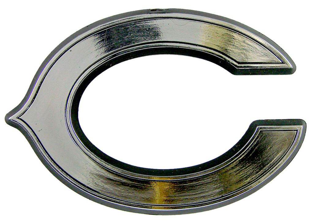 Chicago Bears Auto Emblem - Silver - ToylandEU