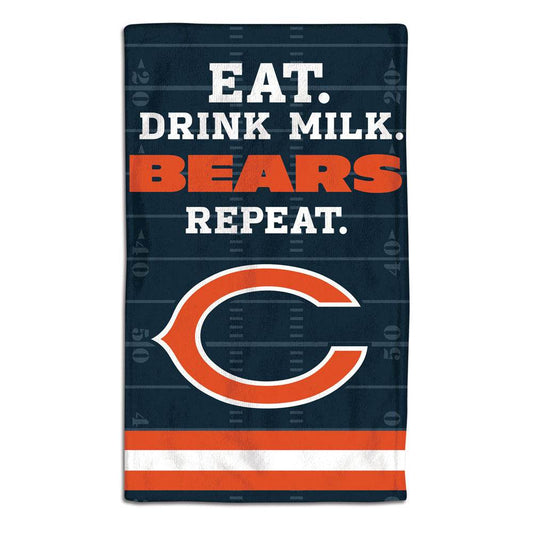 Chicago Bears Baby Burp Cloth Official NFL Gear 10x17 - ToylandEU