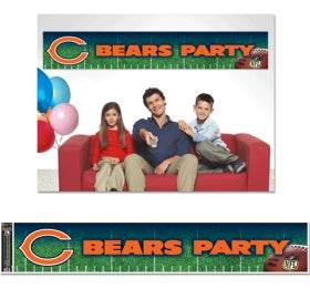 Chicago Bears Banner 12x65 Party Style Officially Licensed - ToylandEU