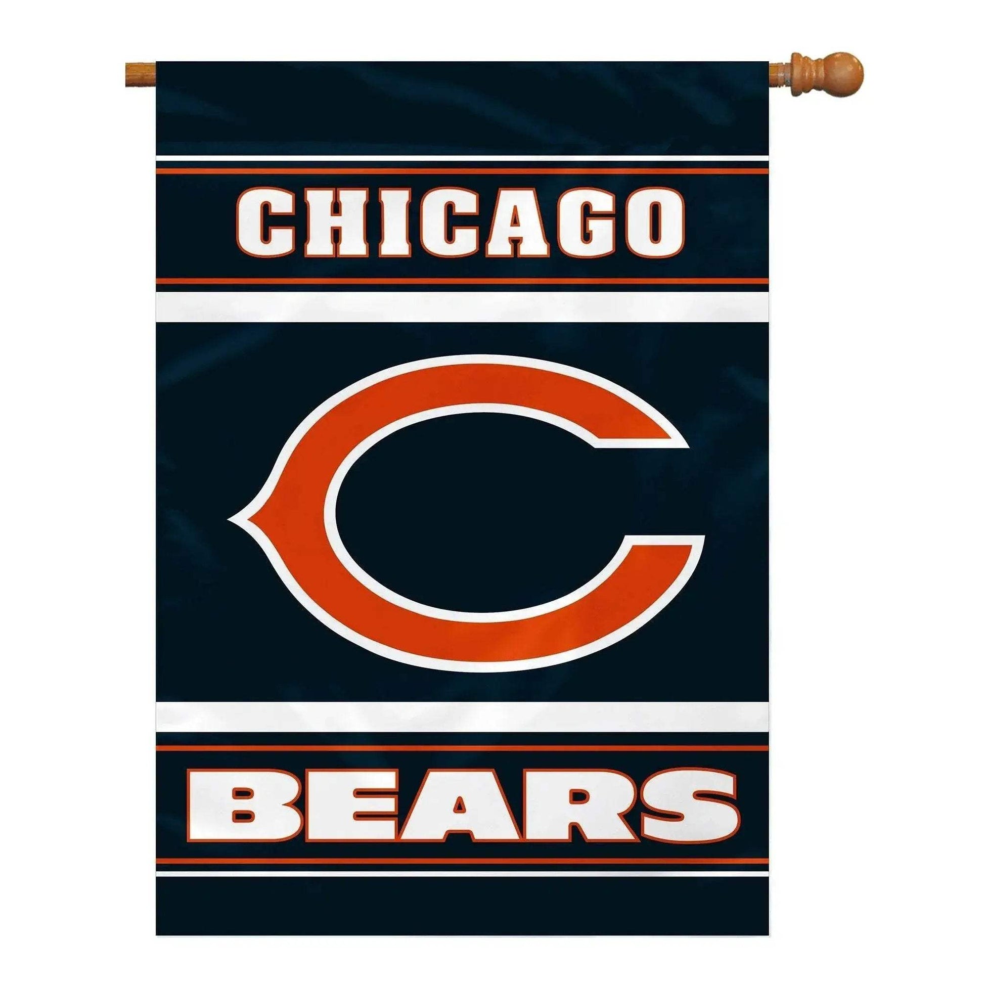  Chicago Bears Banner Flag 28x40 House Style 2 Sided -  ToylandEU™