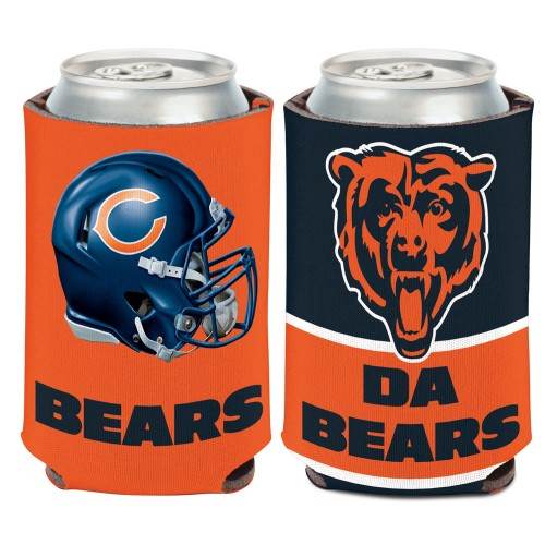 Chicago Bears Can Cooler With Slogan Design 12oz Foam - ToylandEU