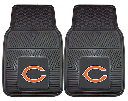 Chicago Bears Car Mats Heavy Duty 2 Piece Vinyl - ToylandEU