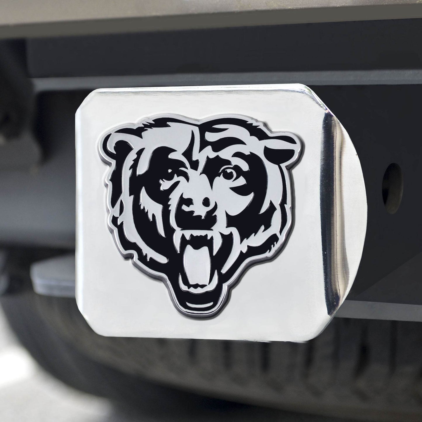 Chicago Bears Chrome Hitch Cover Emblem for 2 Inch Hitches - ToylandEU