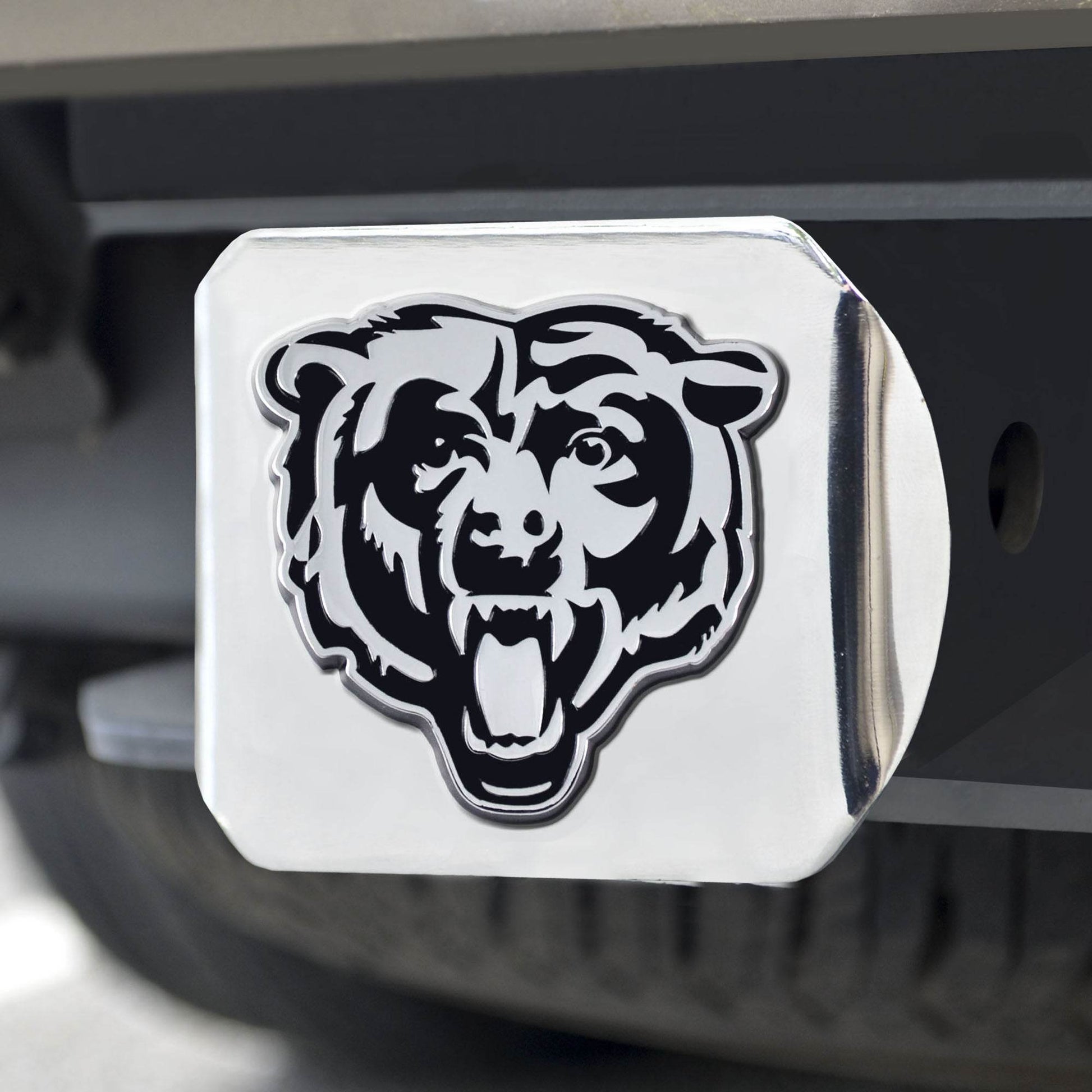 Chicago Bears Chrome Hitch Cover Emblem for 2 Inch Hitches - ToylandEU