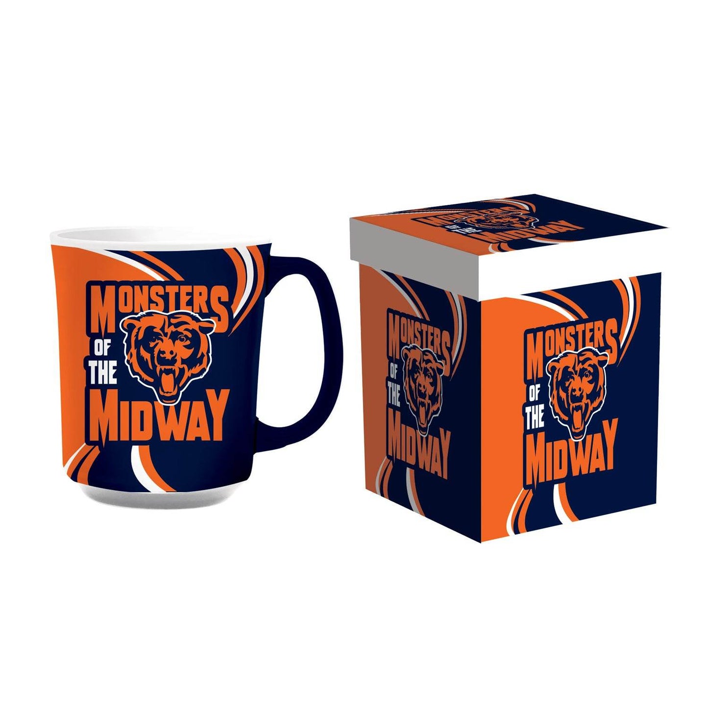 Chicago Bears Coffee Mug 14oz Ceramic With Gift Box - ToylandEU