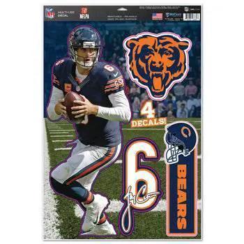  Chicago Bears Decal 11x17 Multi Use Jay Cutler CO -  ToylandEU™