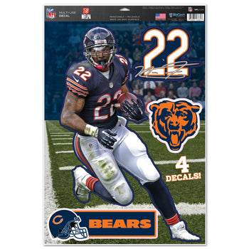Chicago Bears Decal 11x17 Multi Use Matt Forte Design CO - ToylandEU