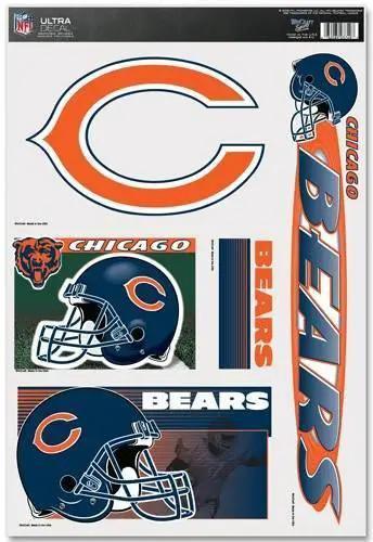  Chicago Bears Decal 11x17 Ultra -  ToylandEU™