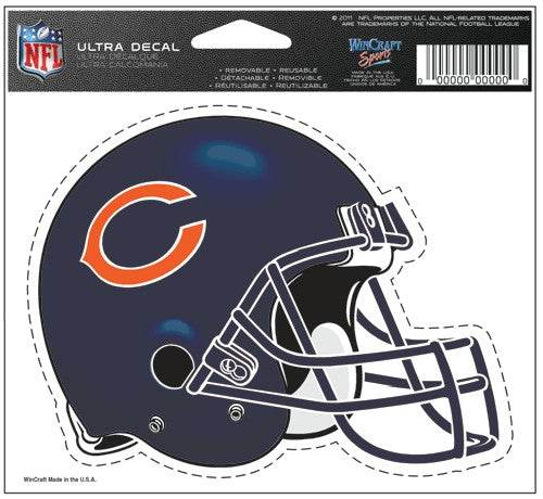 Chicago Bears Decal 5x6 Ultra Color - ToylandEU
