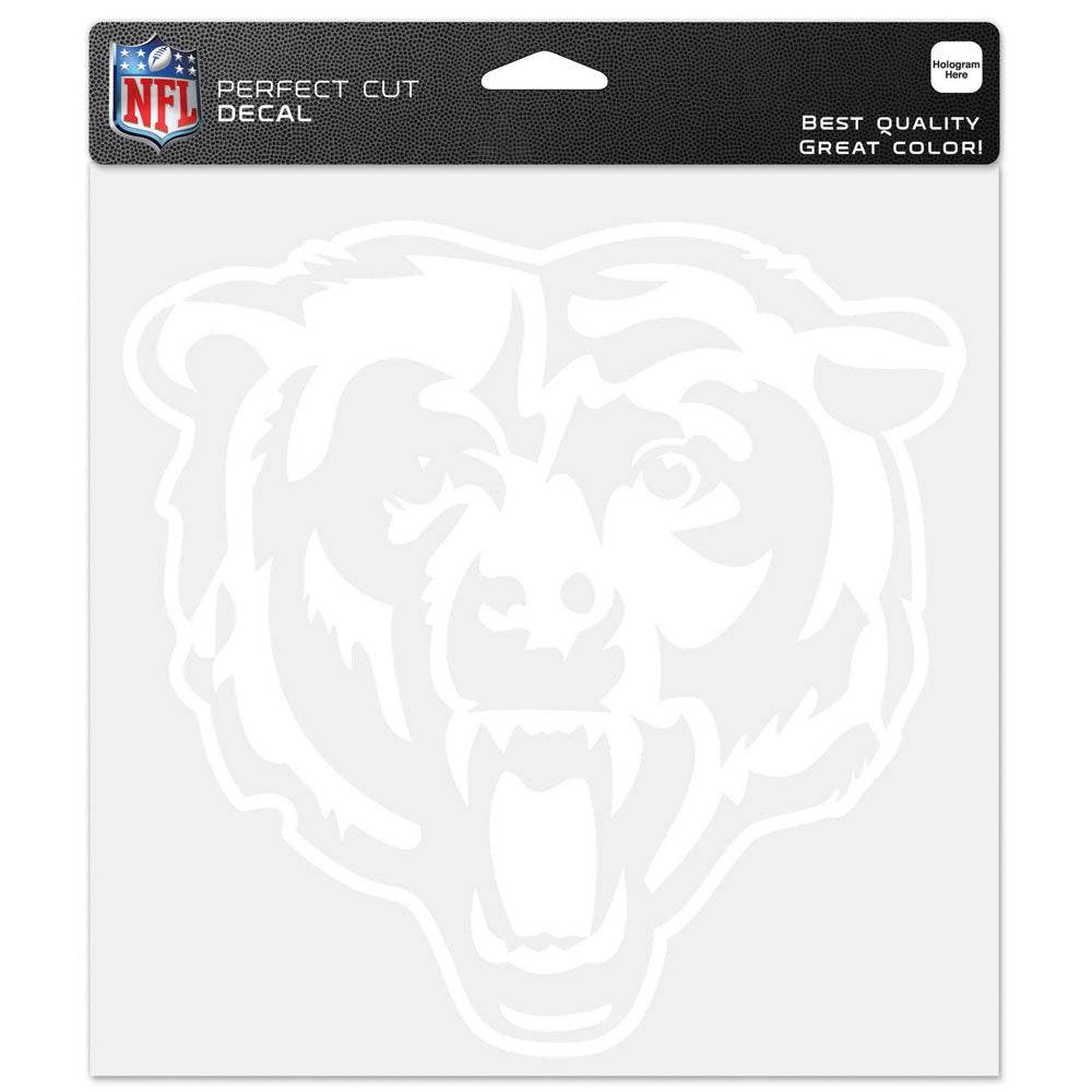 Chicago Bears Decal 8x8 Die Cut White - ToylandEU