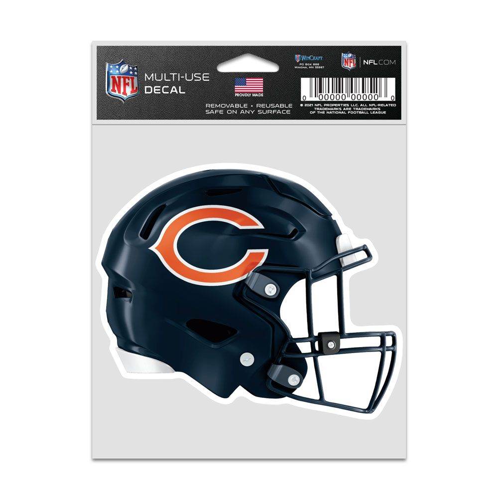 Chicago Bears Decal Helmet Fan Wincraft Licensed Sticker - ToylandEU