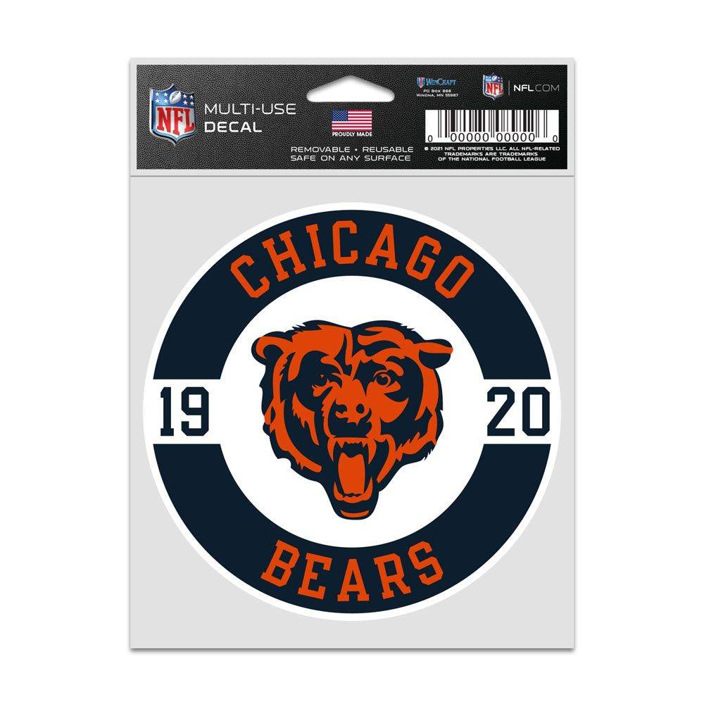 Chicago Bears Decal Patch For Fans By Wincraft Official - ToylandEU