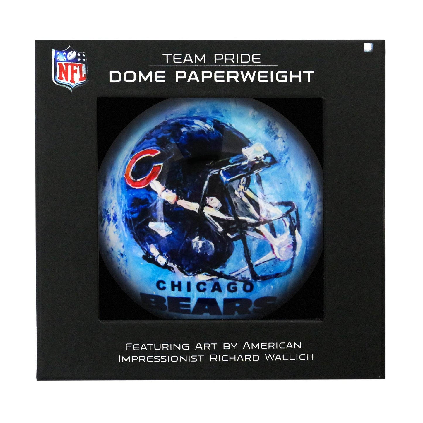 Chicago Bears Domed Glass Paperweight Officially Licensed - ToylandEU