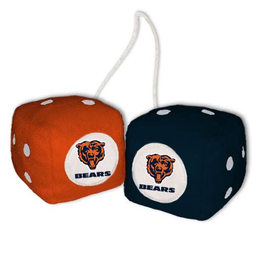 Chicago Bears Fuzzy Dice CO - ToylandEU