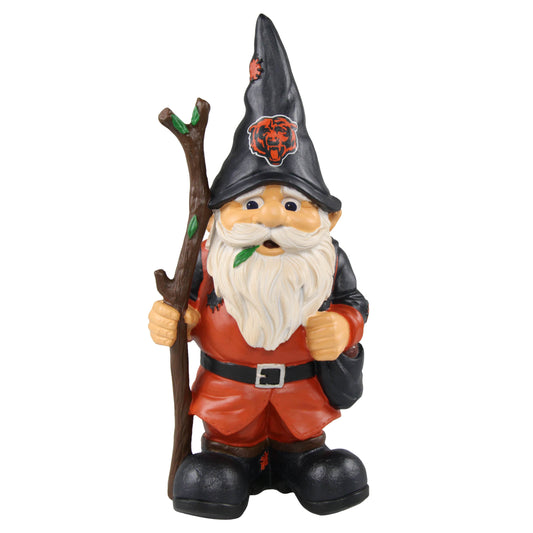Chicago Bears Gnome Holding Stick Garden Decor For Fans - ToylandEU