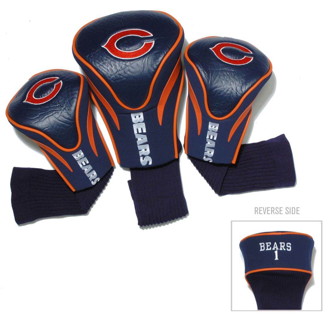 Chicago Bears Golf Club 3 Piece Contour Headcover Set - Special Order - ToylandEU