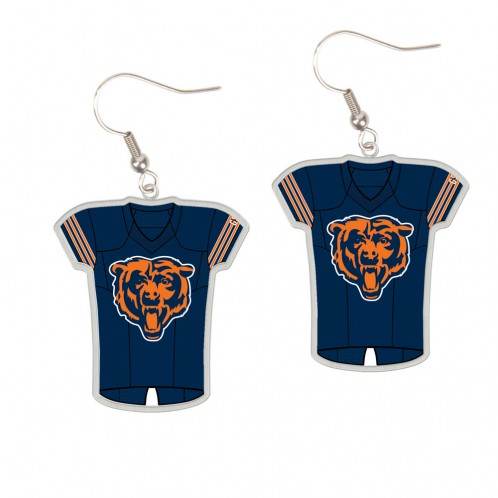 Chicago Bears Jersey Style Earrings Officially Licensed - ToylandEU