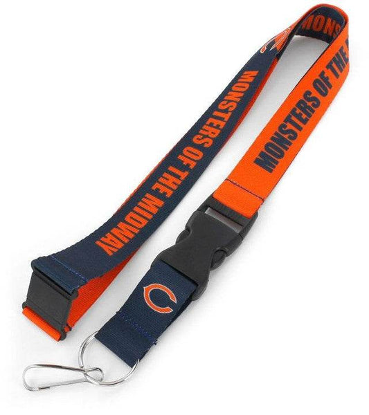 Chicago Bears Lanyard Breakaway Style Slogan Design - ToylandEU