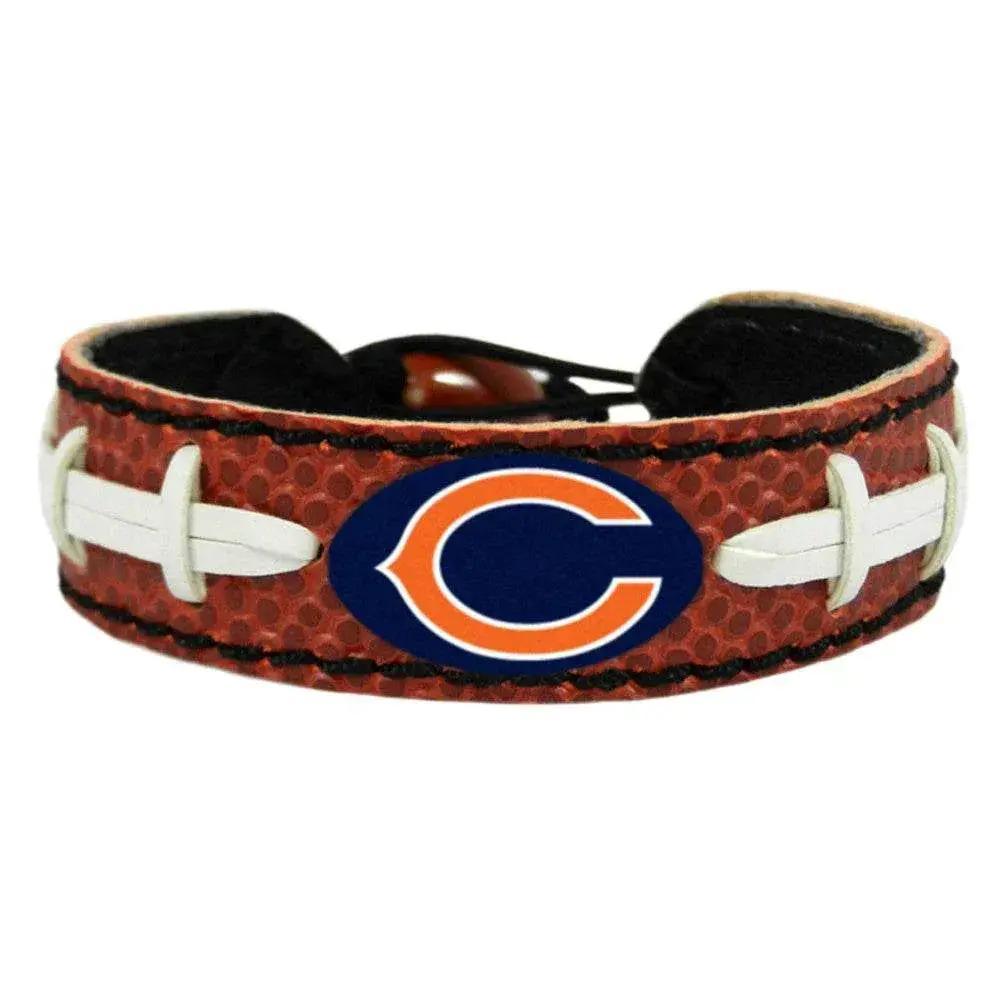  Chicago Bears Leather Football Bracelet One Size Fits Most -  ToylandEU™